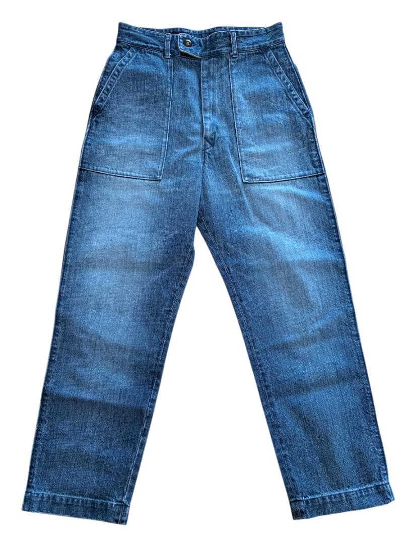 美品 新品同様 45r（フォーティーファイブアール） ベイカー デニムパンツ 中古・古着通販】45R (フォーティファイブ・アール) 4ポケット麦デニム