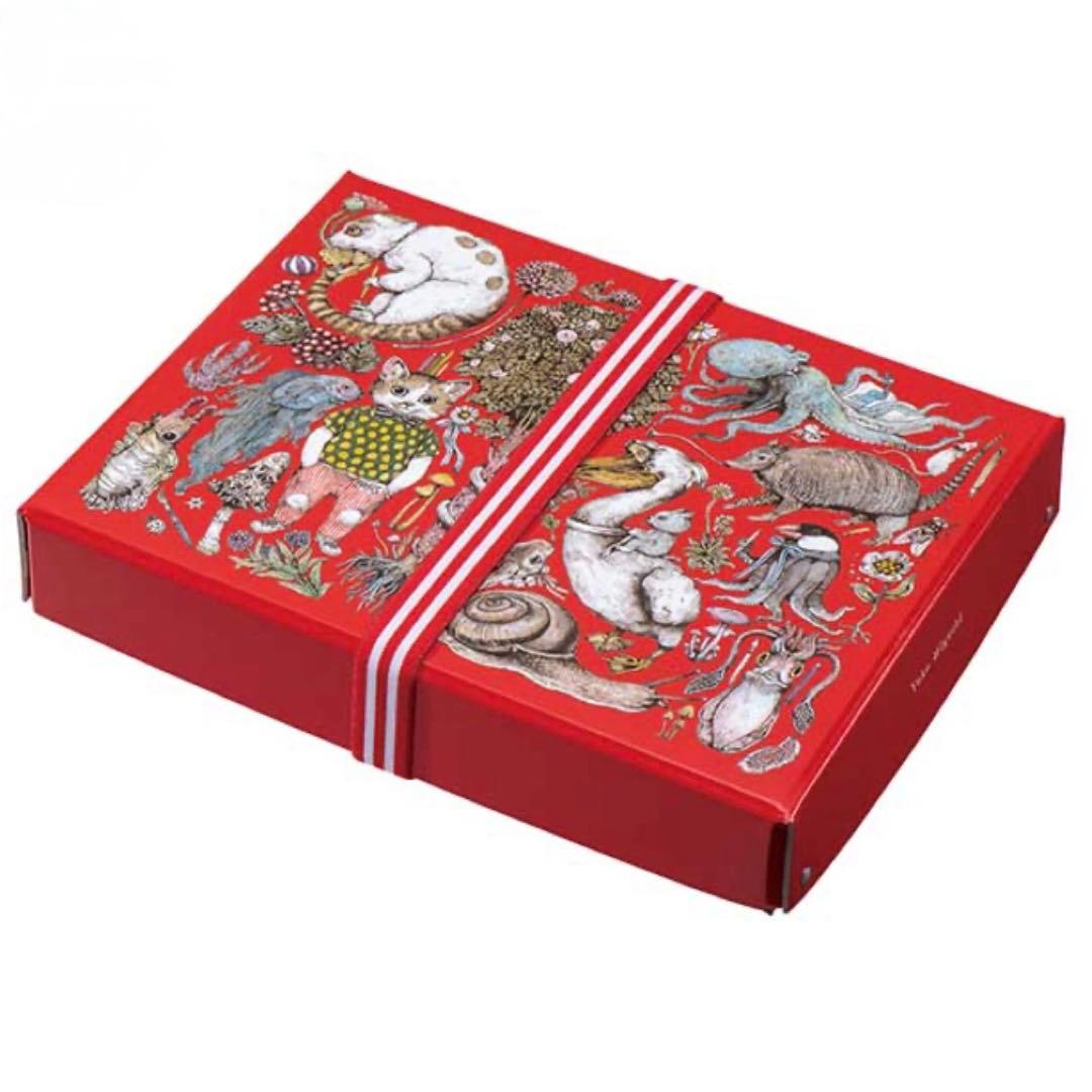 ヒグチユウコ ホルベイン おどうぐばこ 2色セット 赤 白 ボリス雑貨店