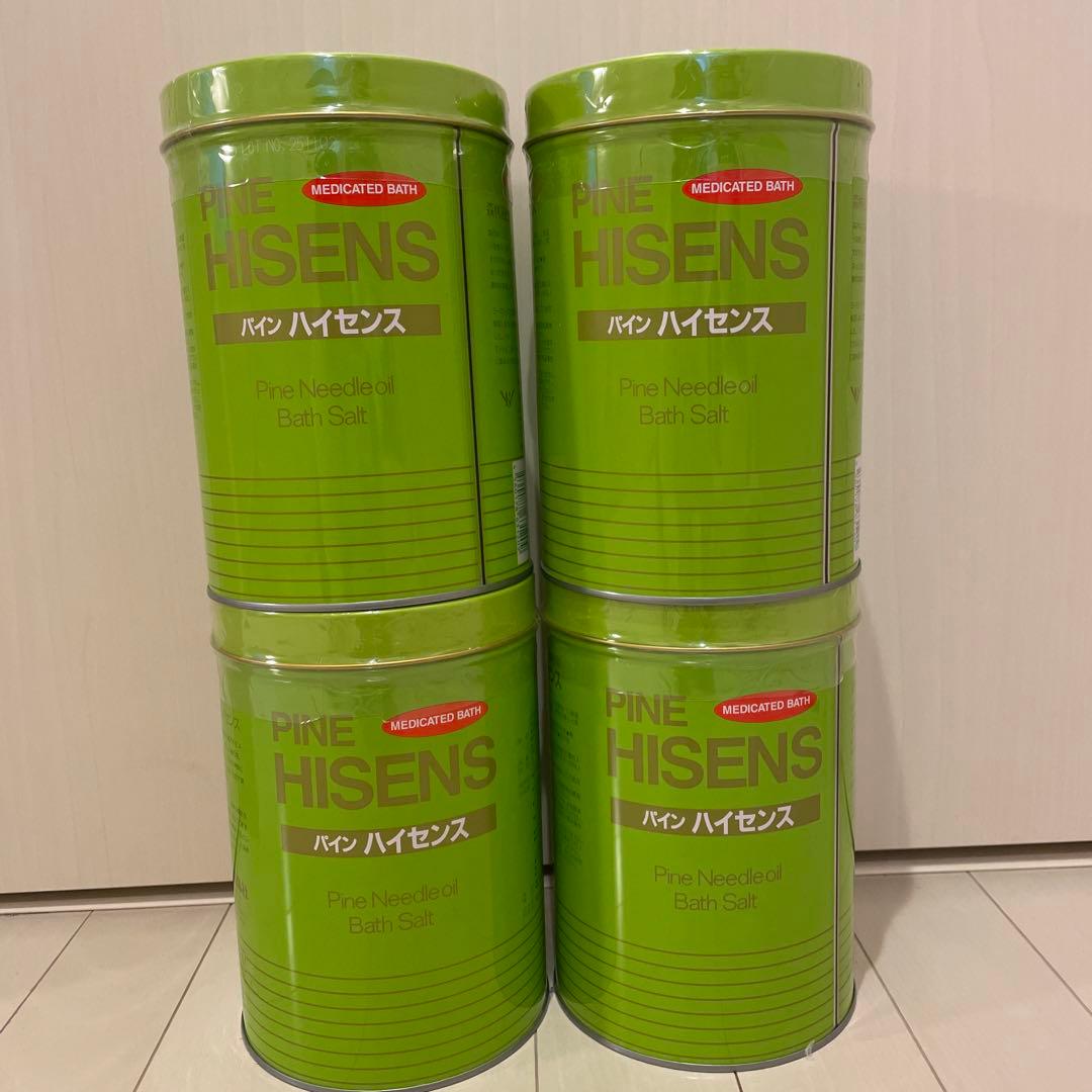 パイン ハイセンス　薬用入浴剤　2.1kg　4缶セット