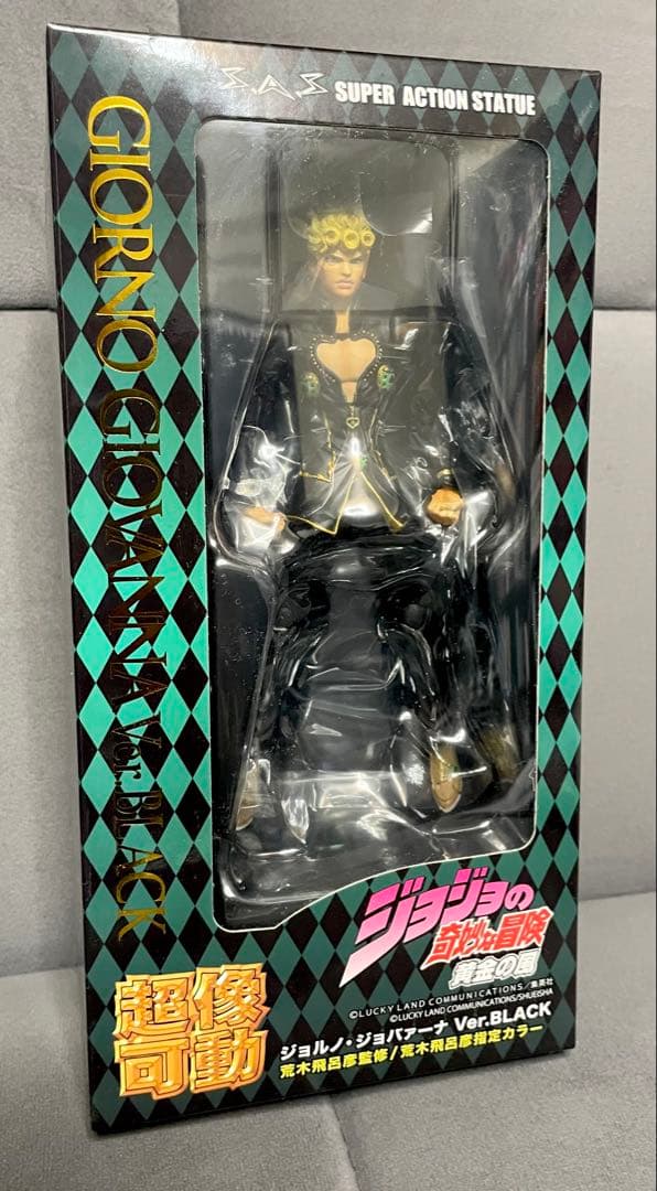 超像可動ジョジョの奇妙な冒険第五部 ジョルノ・ジョバァーナ Ver.BLACK ジョジョの奇妙な冒険 第5部』超像可動「ジョルノ・ジョバァーナ Ver