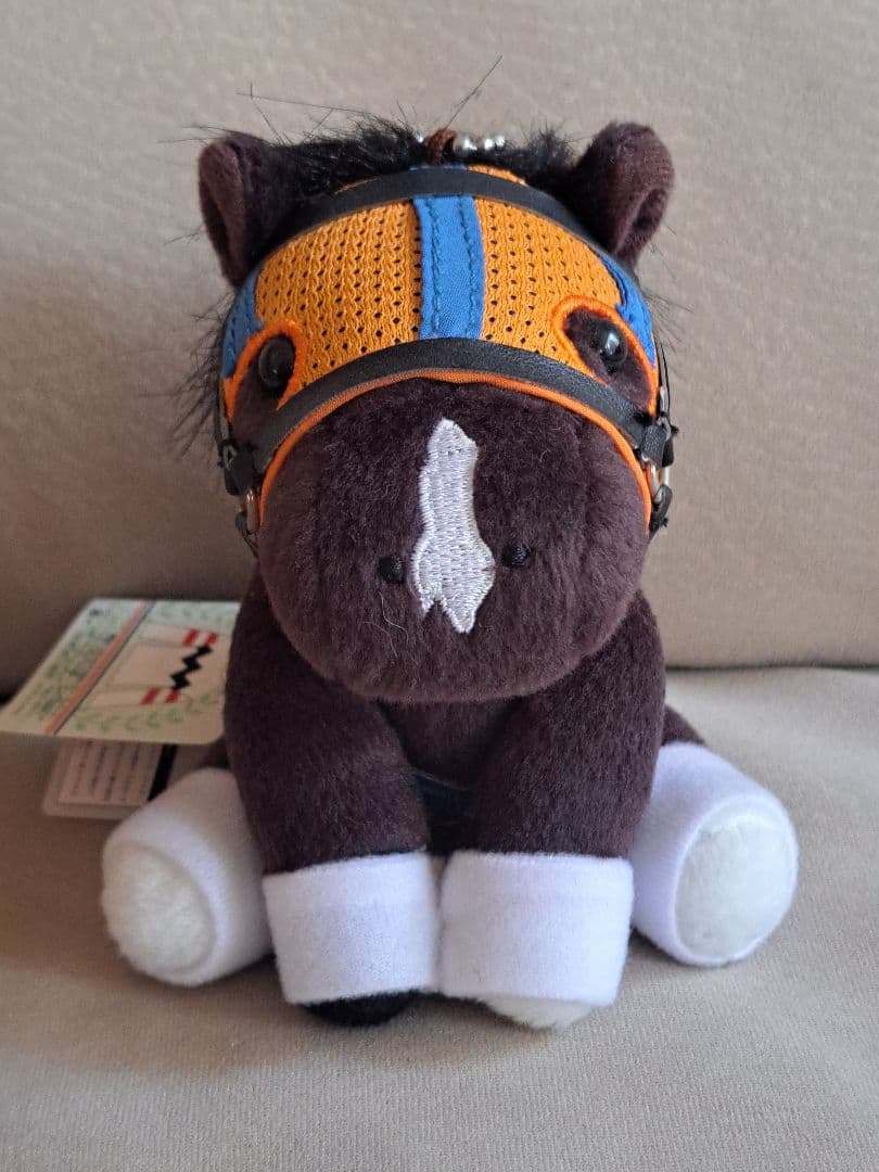 【紙タグ付き】ホッコータルマエ アイドルホースぬいぐるみ Amazon.co.jp: 第65回 川崎記念 GⅠ優勝 ホッコータルマエ ぬいぐるみ