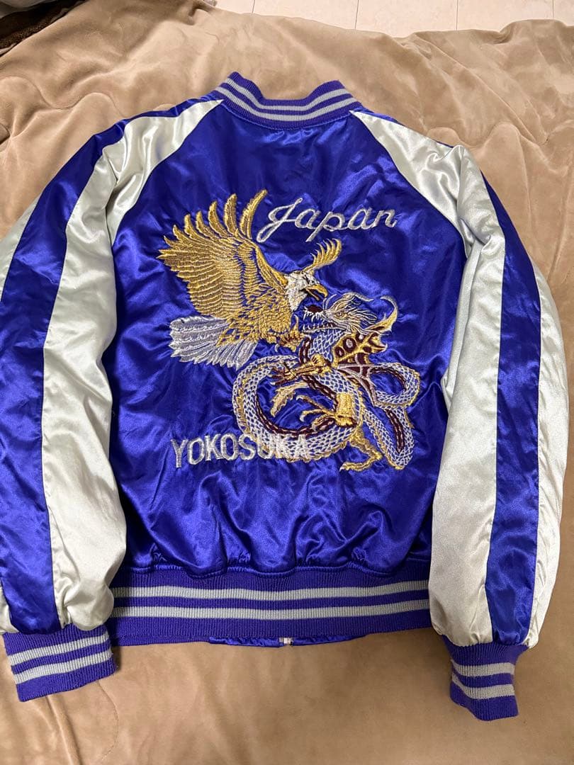 日本製 美品 hoshihime 鷲龍 限定 スカジャン vintage サテン