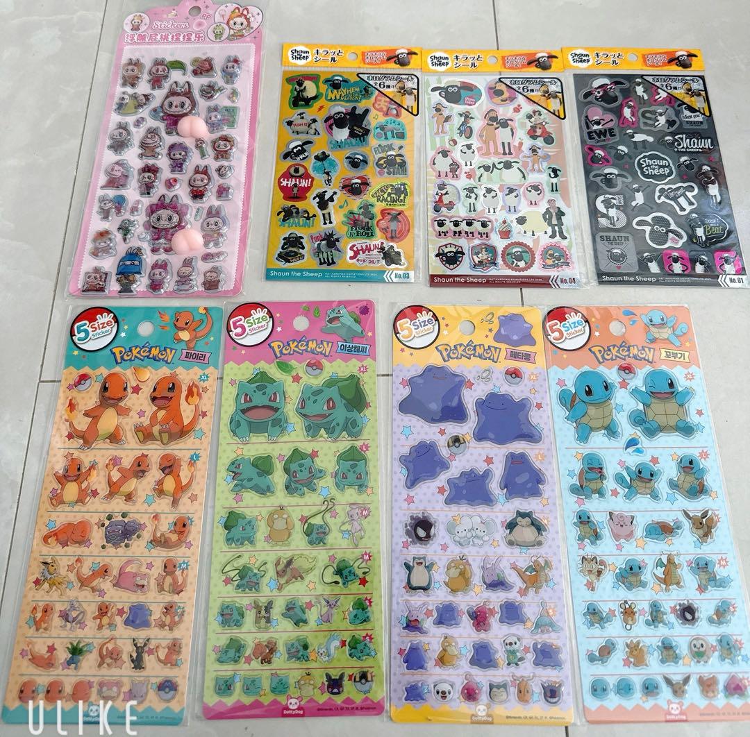 キャラクターシールセット サンリオ ドラえもん たまごっち らぶぶ