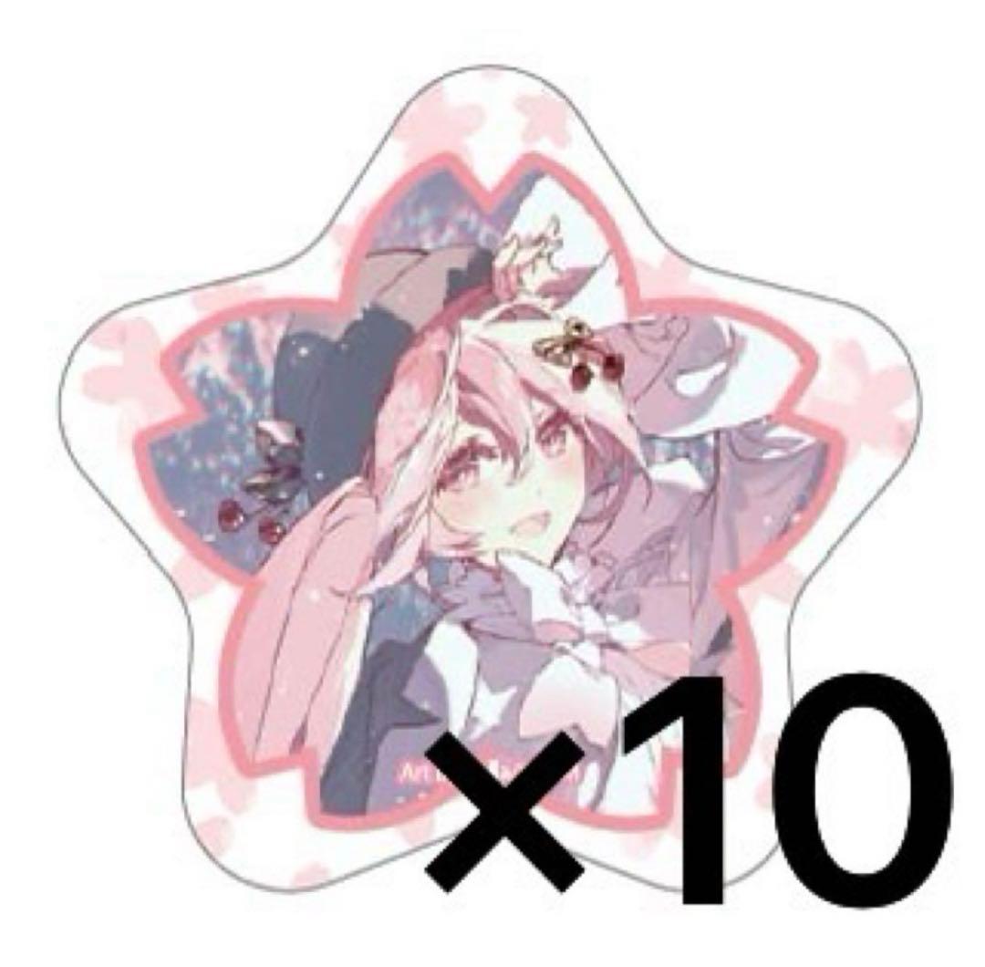 桜ミク 缶バッジ(Rella) Anique Shop JAPAN