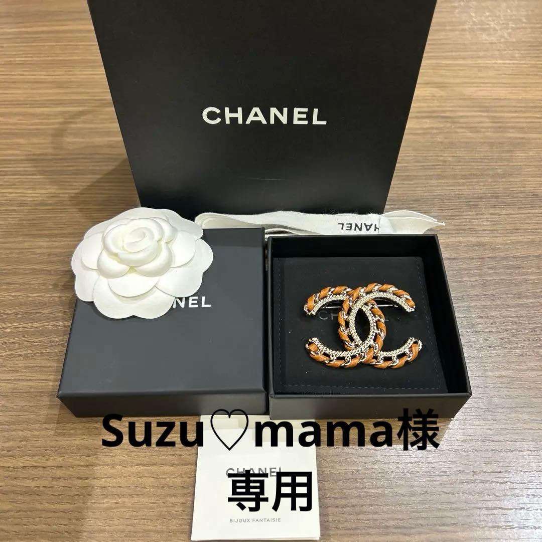 CHANEL CCロゴブローチ