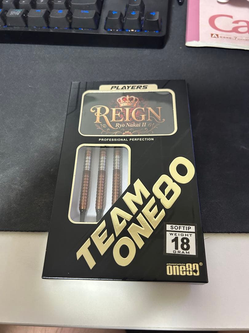 TEAM ONE80 Reign Ryo Nakai II 18g ソフトダーツ ダーツ > ソフトダーツ > ブランド【ワ行】 > ワンエイティ