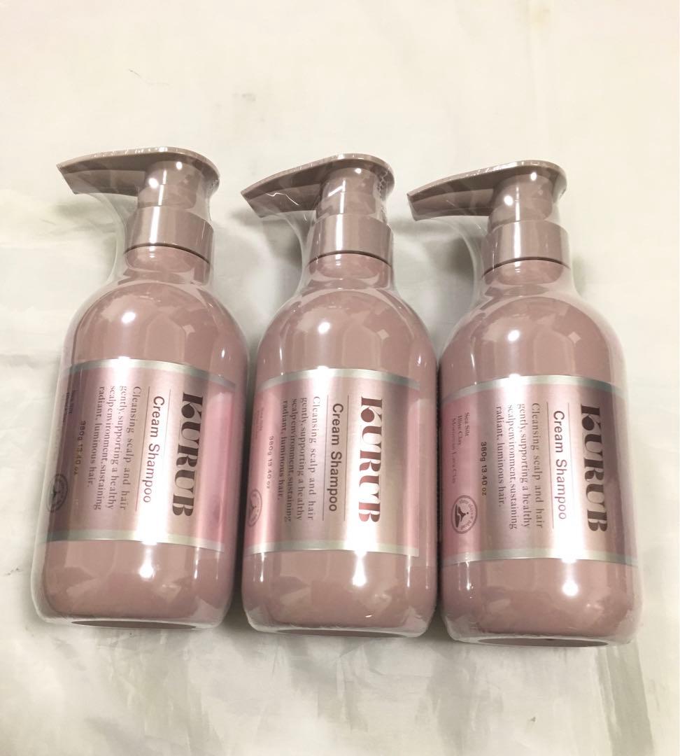 KURUB クリームシャンプー 3個セット