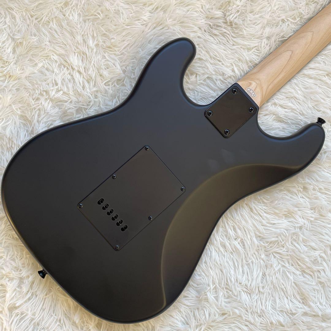SELDER CUSTOM マットブラック エレキギター ストラトキャスター