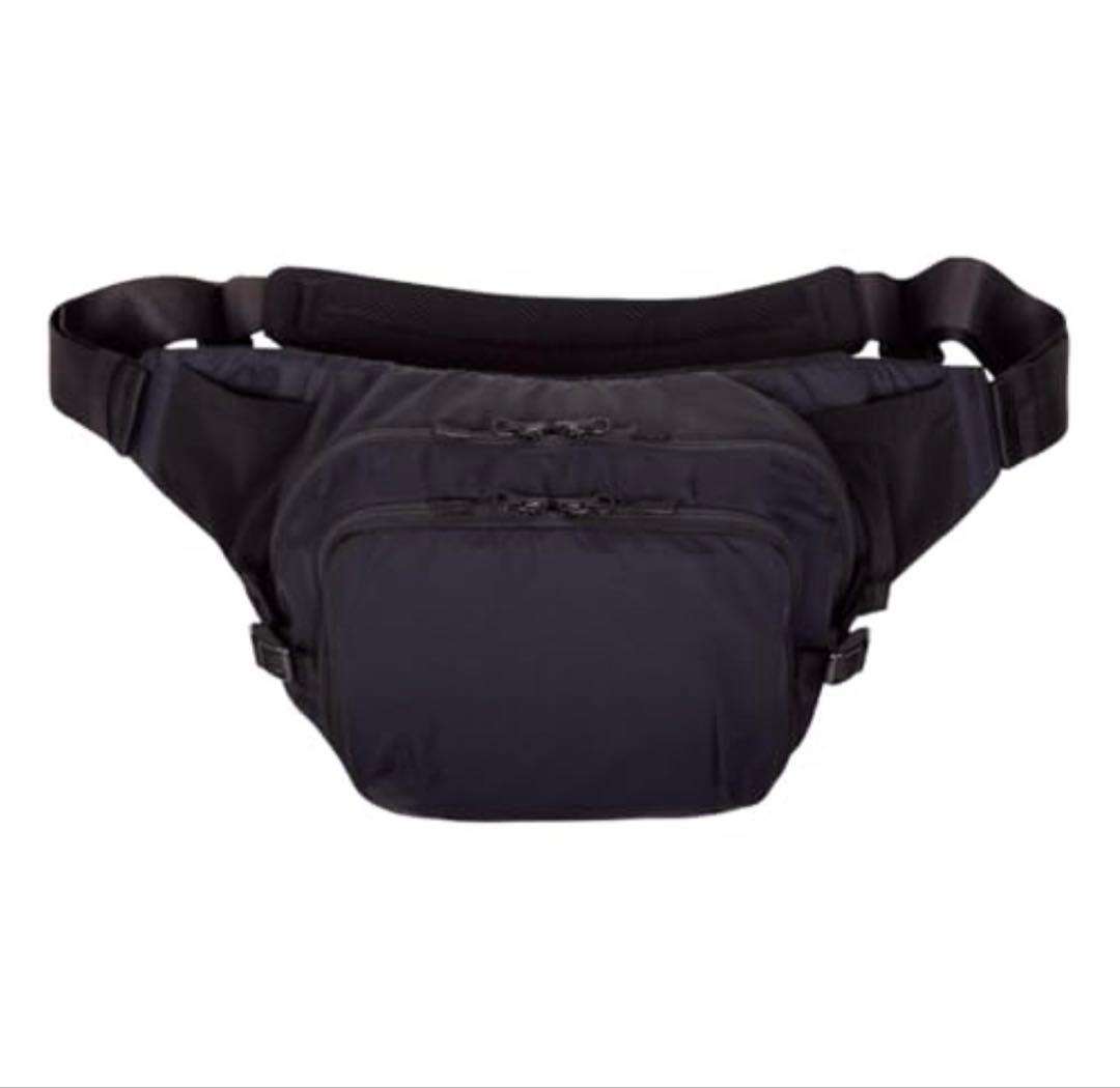 ポルバンモア　POLBAN MORE スリングシート　リップストップブラック POLBAN MORE(ポルバン モア) 収納付きスリングシート 抱っこ紐 P0650