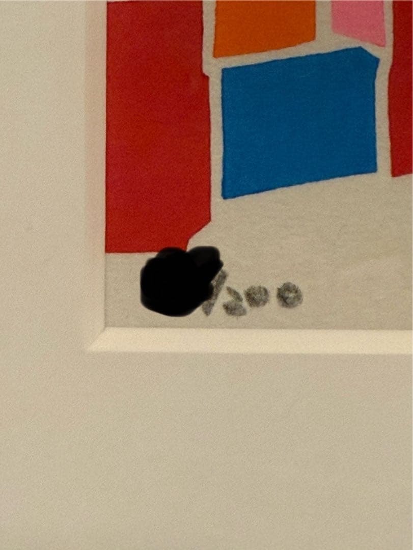 珍品 エラー？ 万博 ミャクミャク木版画「OSAKA」 工芸品 限定品