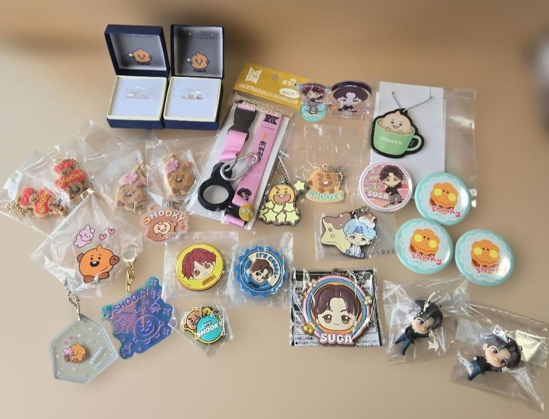 BTS SUGA SHOOKY グッズセット まとめ売り - メルカリ