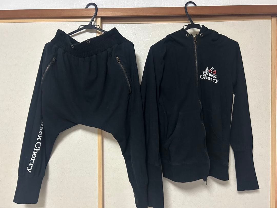 キープ)Acid Black Cherry パーカー＆サルエル 上下紐なし - メルカリ
