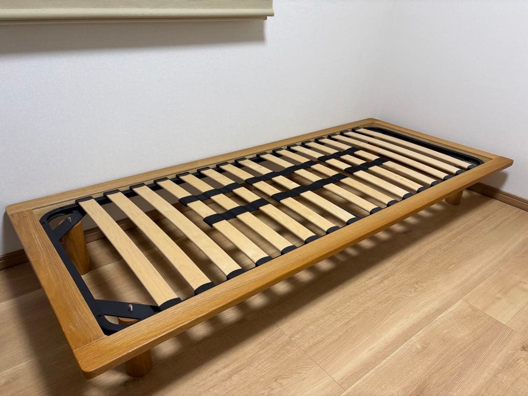 無印良品　スモールサイズ ベッドフレーム 脚4本付き 横浜市内直接取引希望 木製ベッドフレーム用ヘッドボード | 無印良品