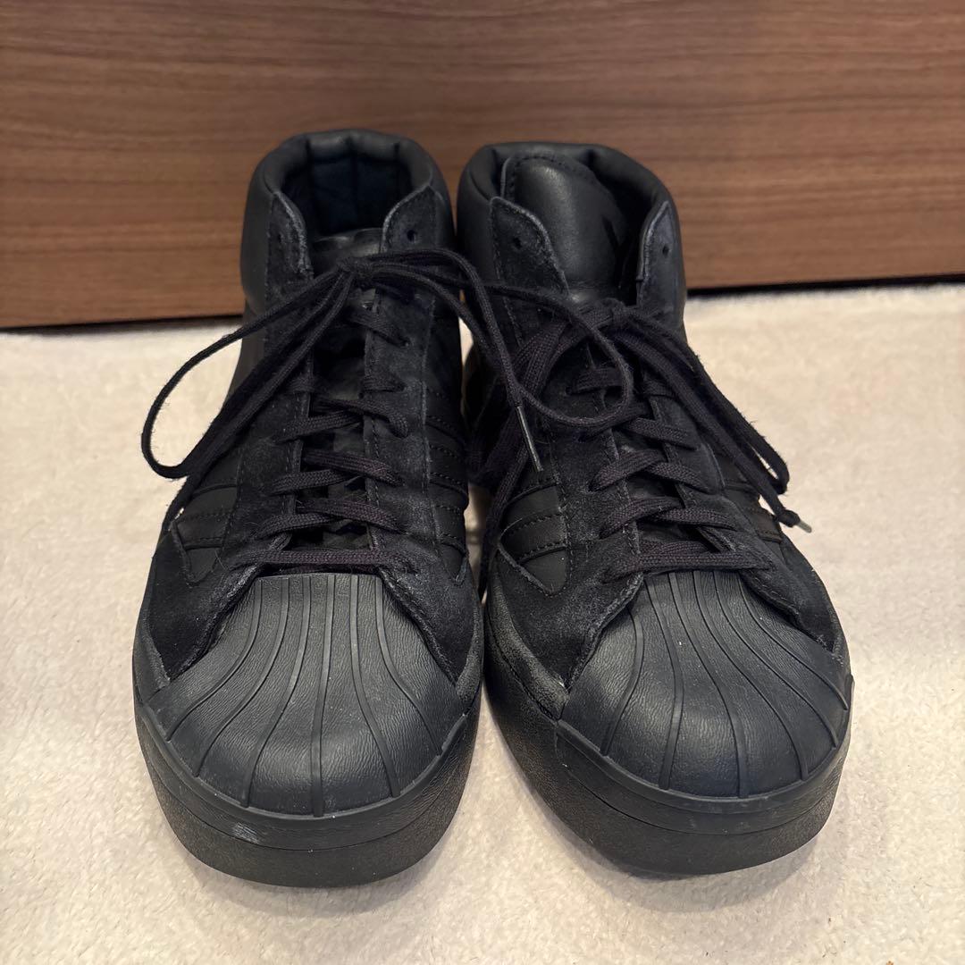 ブラック ハイカット シューズ US5Yohji、Y3正規品