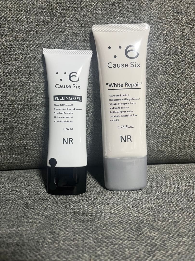 コーズシックス ホワイトリペア ＆ピーリングのセット