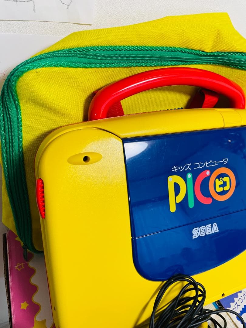 SEGA PICO ピコ 本体 絵本ソフトセット AVケーブル付 知育玩具 - メルカリ