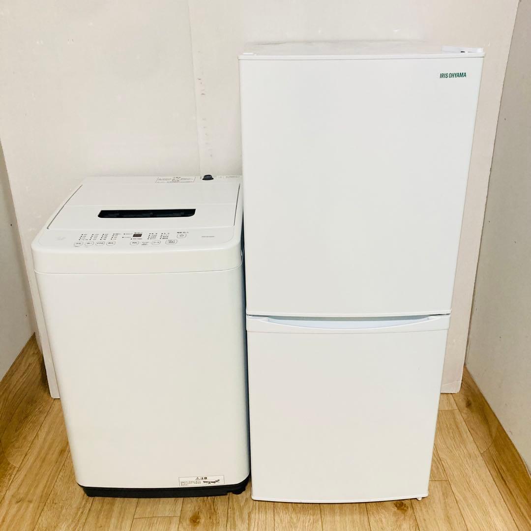 高年式美品アイリスオーヤマ1人暮らし家電セット❗️大阪、大阪近郊配送と設置無料D