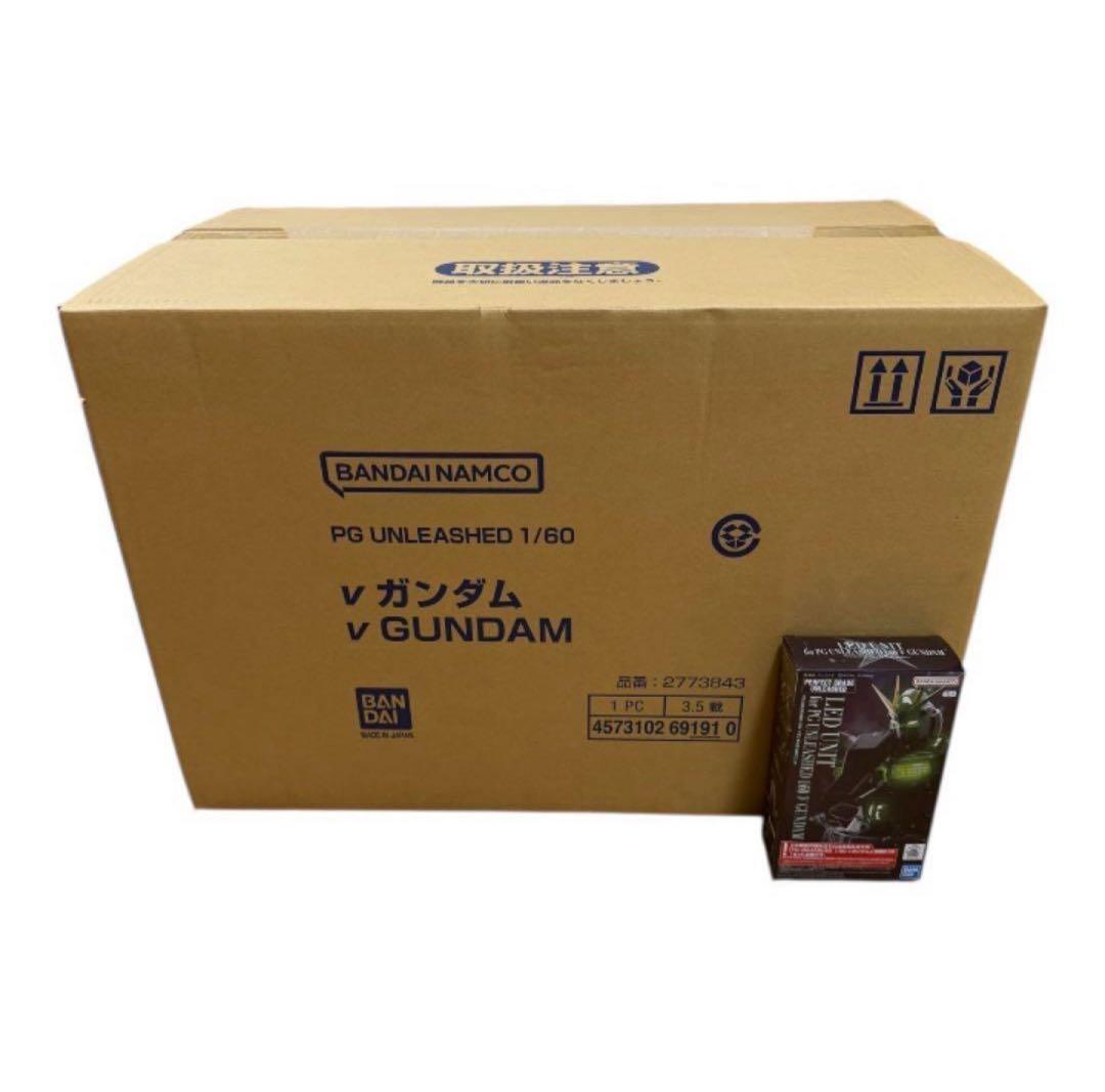 最安値pg unleashed 1/60 νガンダム +ledユニットセット