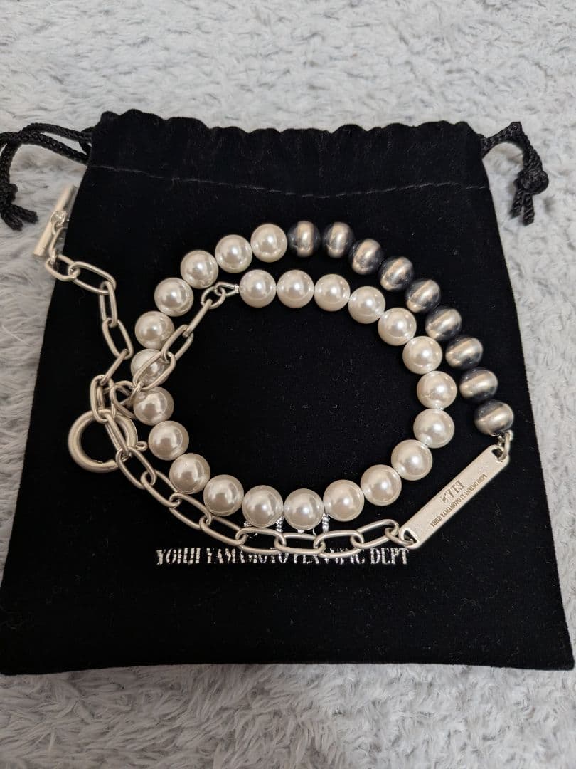 s’yte パール ネックレス yohji yamamoto ヨウジヤマモト