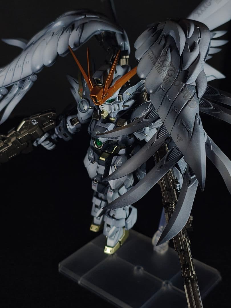 MGSD ウイングガンダムゼロ EW スノーホワイトプレリュード 全塗装完成