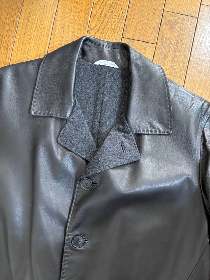 タイ限定ファッション - MOFAR イタリア製 羊革レザーコート 裏地