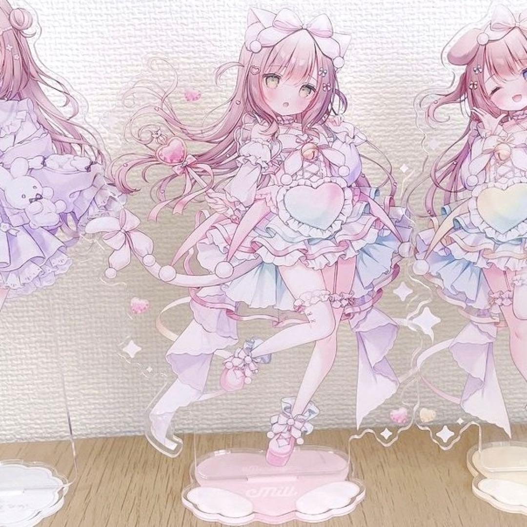 おもちもなか アクスタ 魔法少女 みる - メルカリ