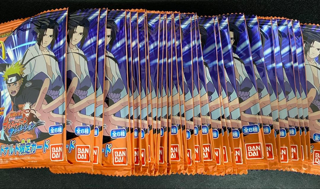 ナルト ナルティメットフォーメーション マクドナルド限定カード 未開封31パック