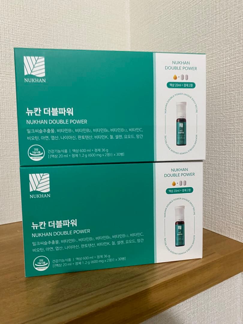 【新品未使用】NUKHAN ニューカン　ニューカンダブルパワー ② 楽天市場】【送料無料】NUKHAN ニューカン ダブルパワー 1週間分 7日