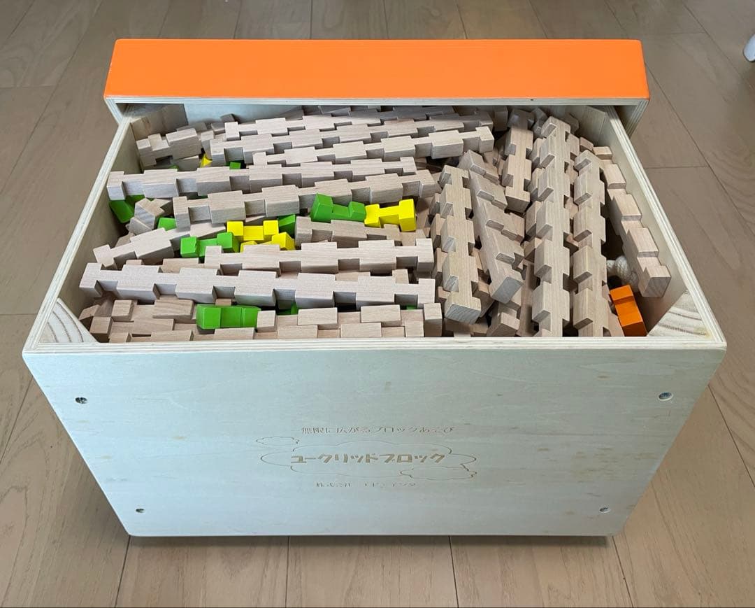エドインター　ユークリッドブロック 知育　木製ブロック　積木