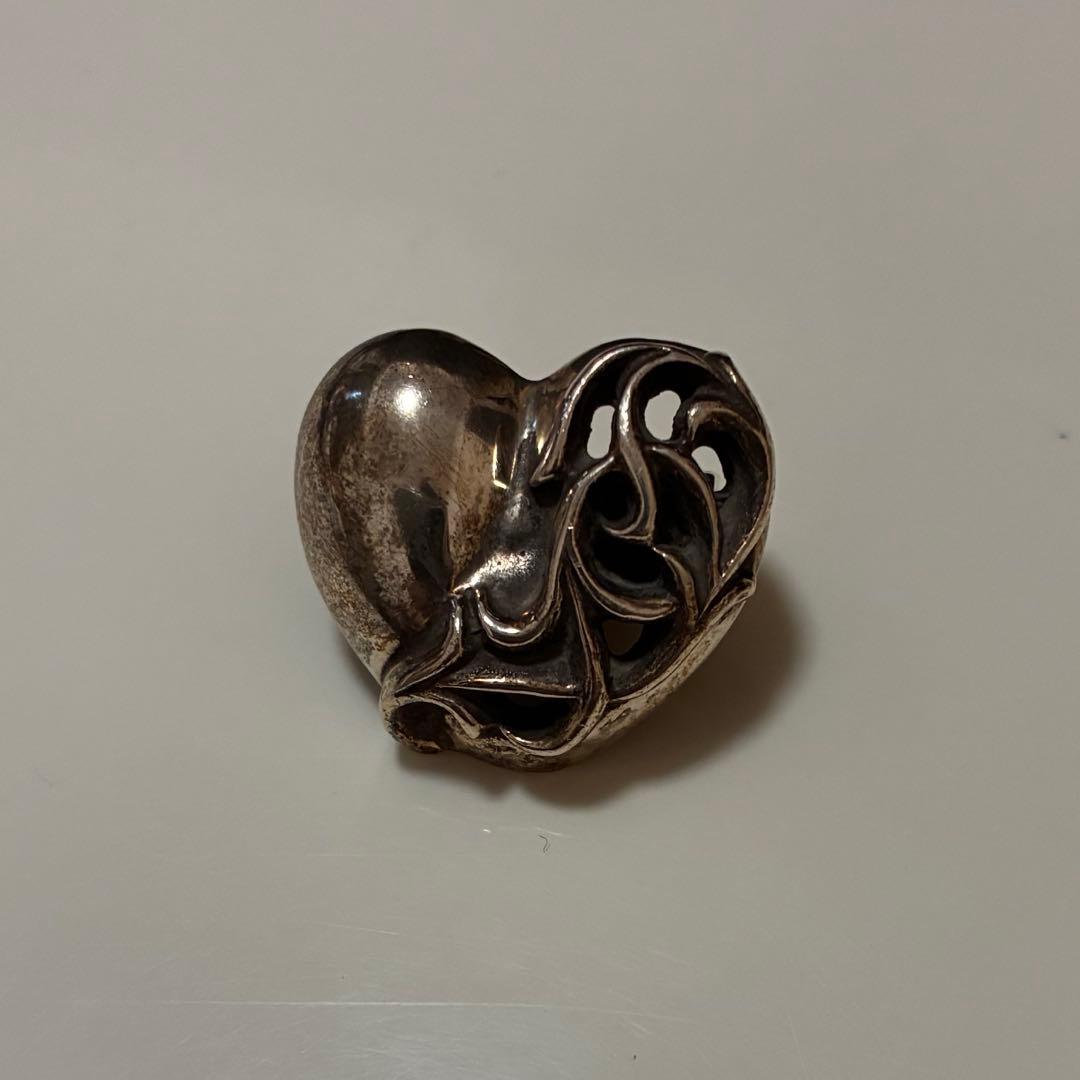 【正規品】クロムハーツ Chrome Hearts ハート型 ヘアゴム