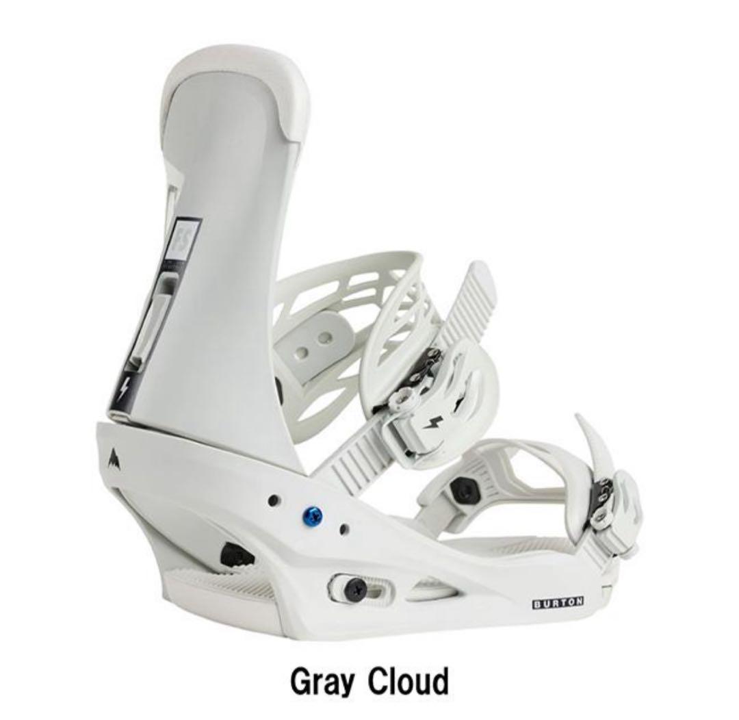 【値下】Burton スノーボードビンディング Gray Cloud