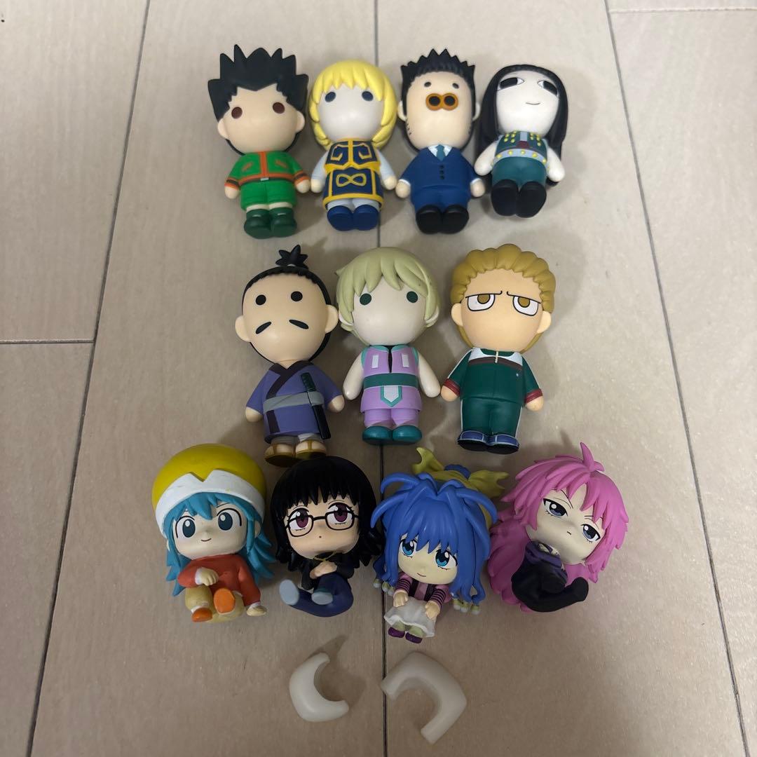 ハンターハンターグッズ　バラ売り　ヒソカ多め　即購入◯ バラ売り◯ コメント バラ売り◯】ハンターハンター 幻影旅団 フィギュア セット - メルカリ