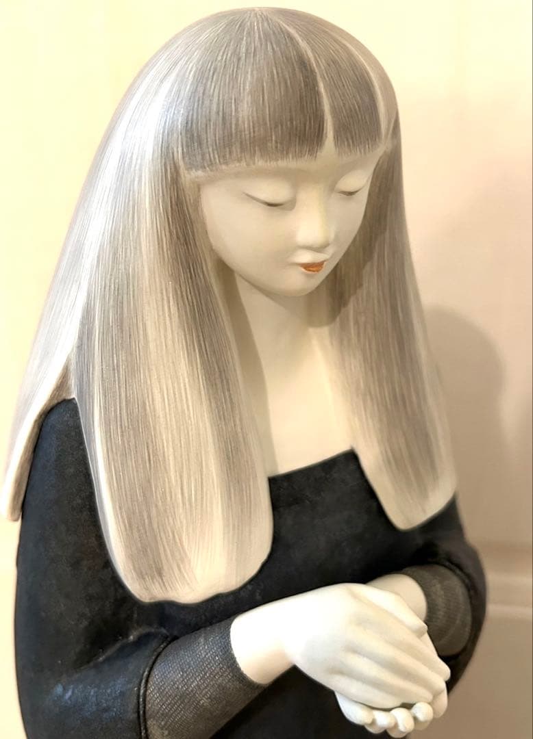 岩瀬なほみ 木彫布貼人形 蛍