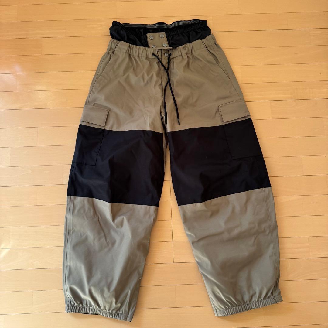 【美品】スノボウェアSCAPE バギートラックパンツ L