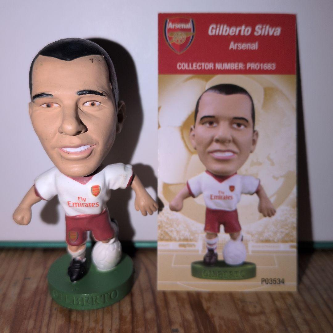 貴重】ジウベルト・シウバ アーセナル コリンシアン サッカー