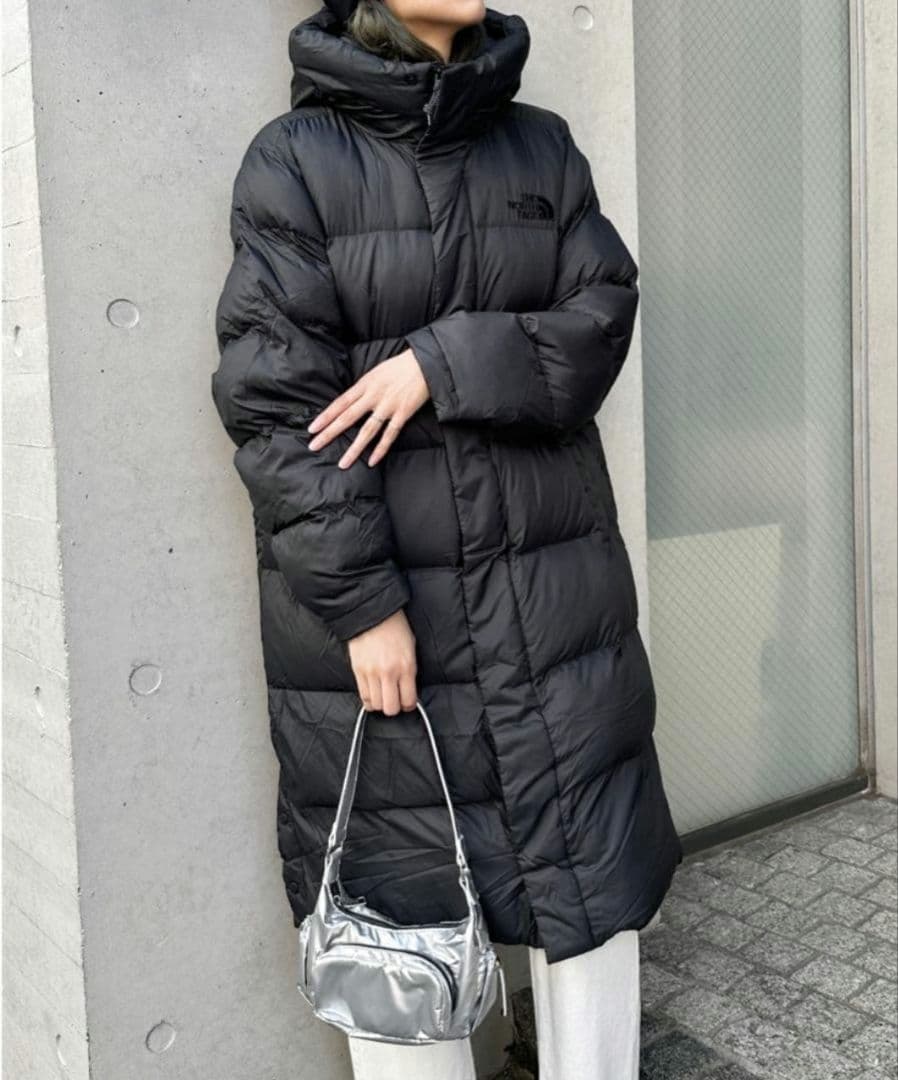 THE NORTH FACE ブラック 　　　　ロングダウンジャケット THE NORTH FACE（ザ ノースフェイス） ダウンジャケット ダウン 「THE