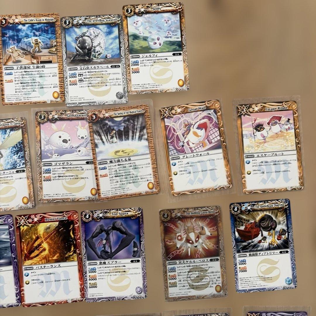 バトルスピリッツ バトスピ デッキ スリーブ付き 76枚セット - メルカリ