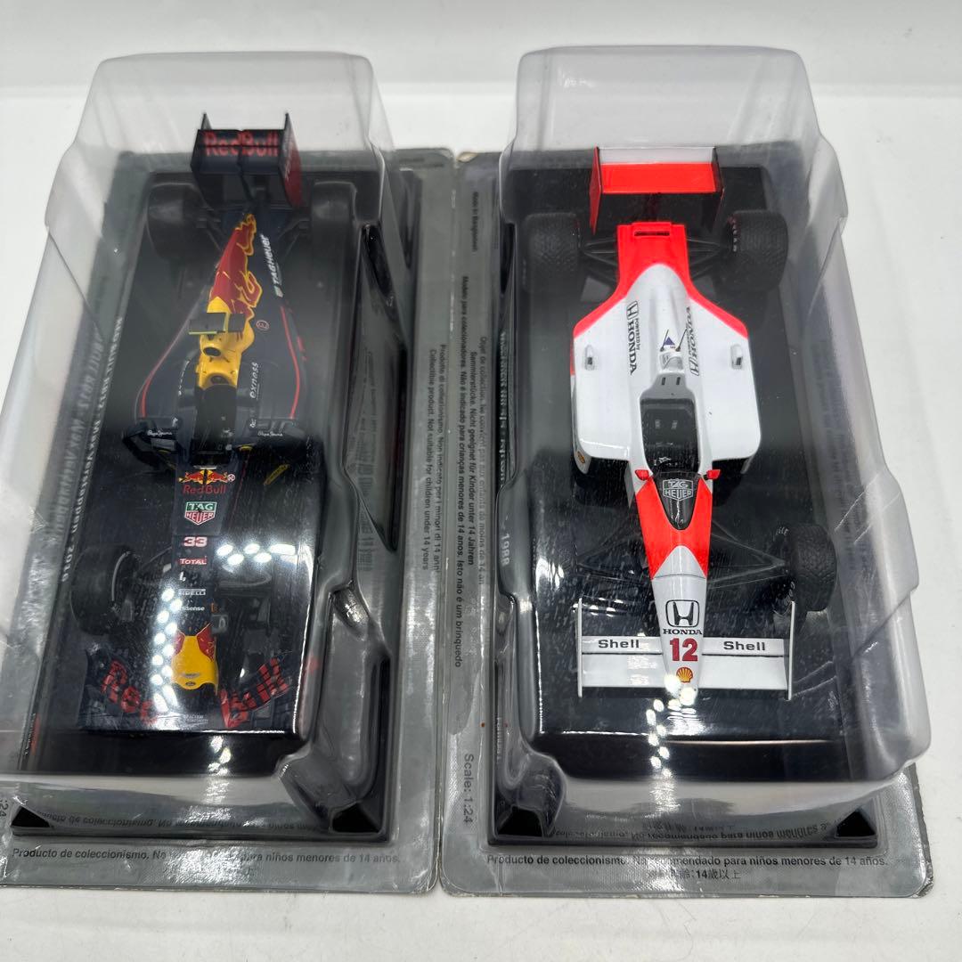 ディアゴスティニ　レッドブル＆マクラーレン ミニカー　ホンダ　アイルトン、　セナ