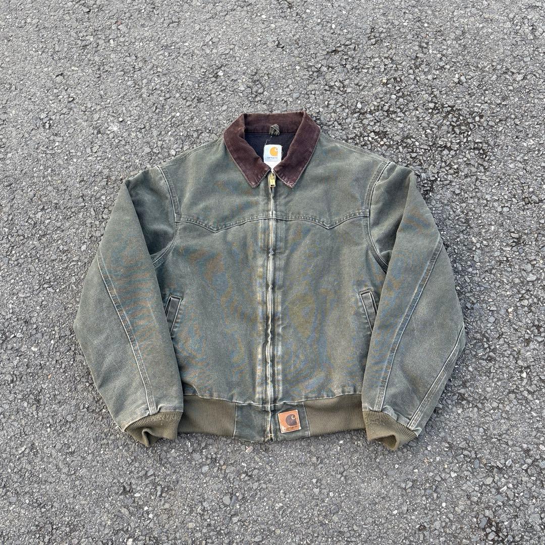 【極美品】00s Carhartt カーハート　サンタフェジャケット mos L