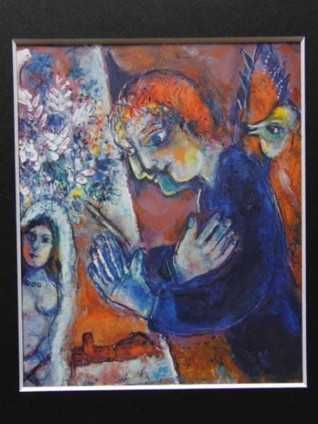 マルク・シャガール 24、希少画集画