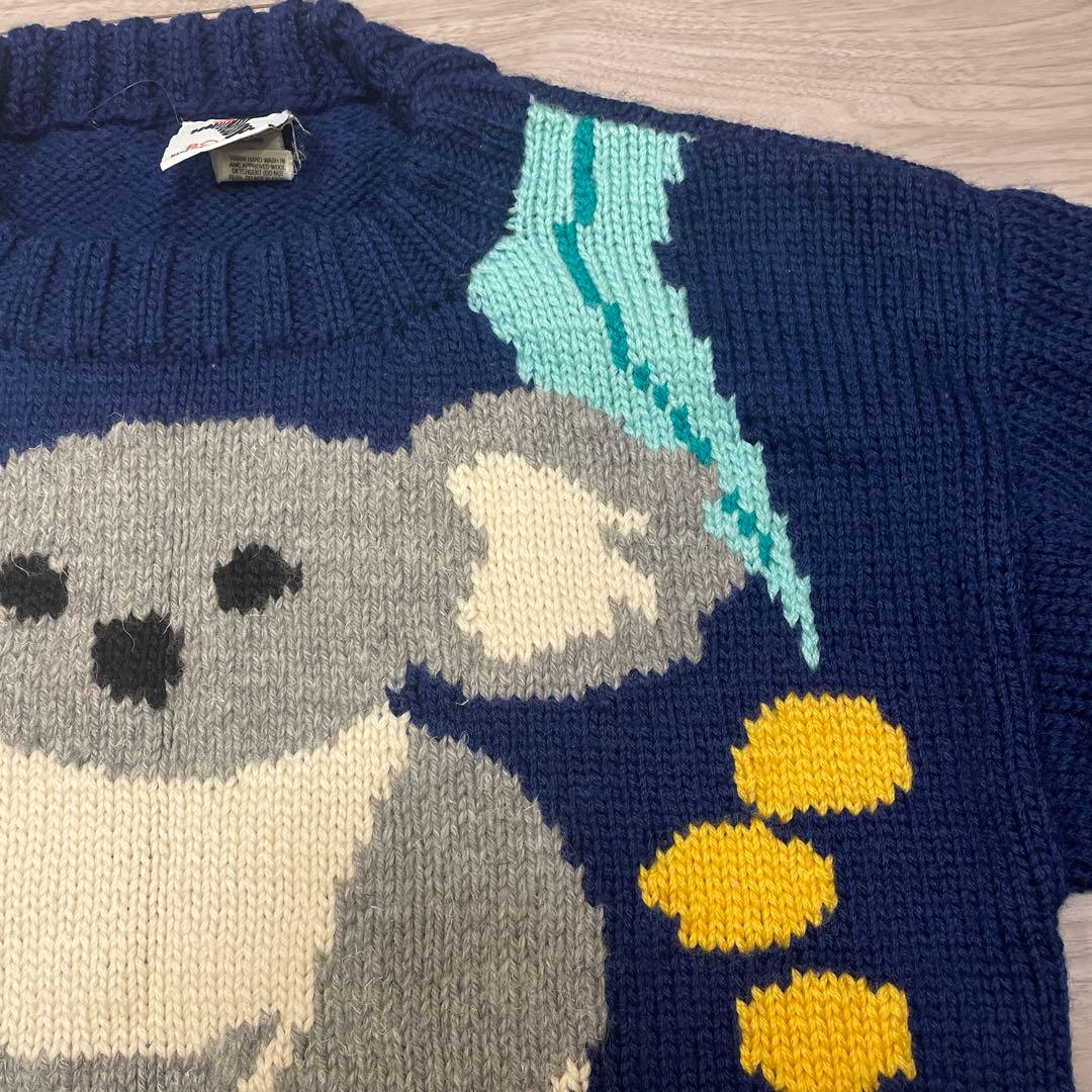 SALE❗️BONZO【ボンゾー】ハンドメイド コアラデザイン ニット