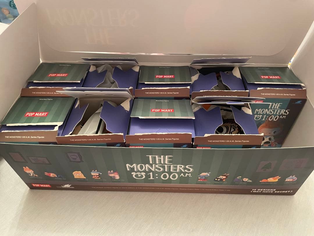 POP MART 01:00 A.M. ボックス10種　シークレット込み