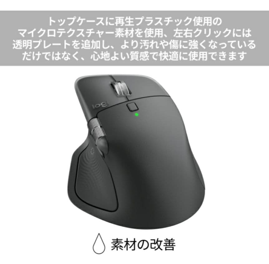 ほぼ未使用】ロジクール MX MASTER 4 MX2400GRda - メルカリ