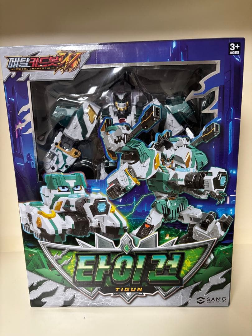 メタルカードボットW タイガイ Amazon | SAMG メタルカードボットW ティガン 変形ロボット タンク