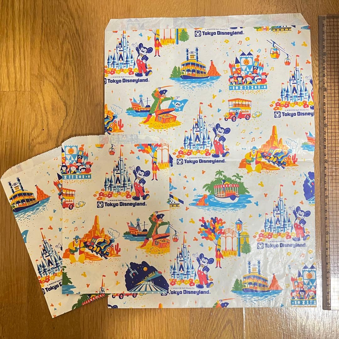 東京ディズニーランド オープン初期 ヴィンテージ 紙袋 ショッパー