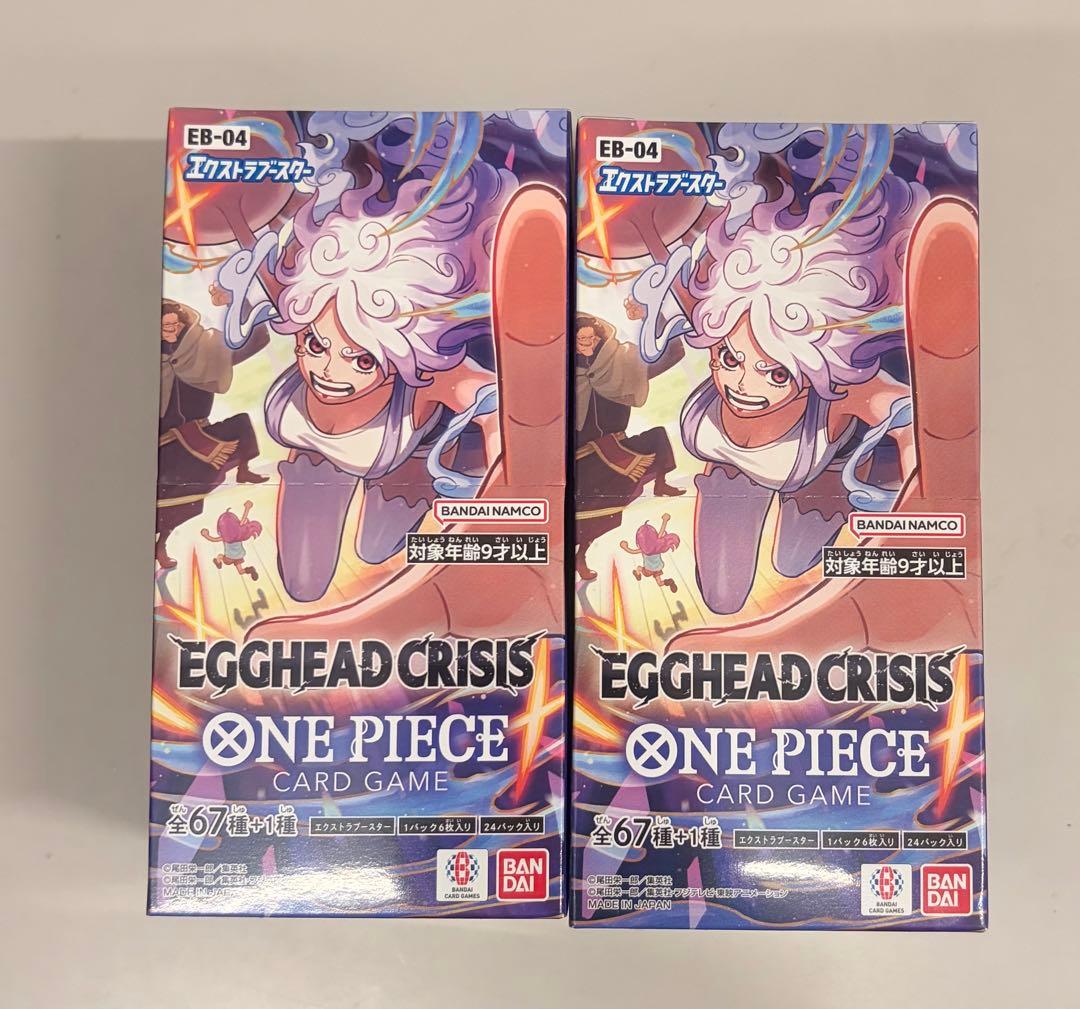 EGGHEAD CRISIS ONE PIECE BOX 2個 テープ付き