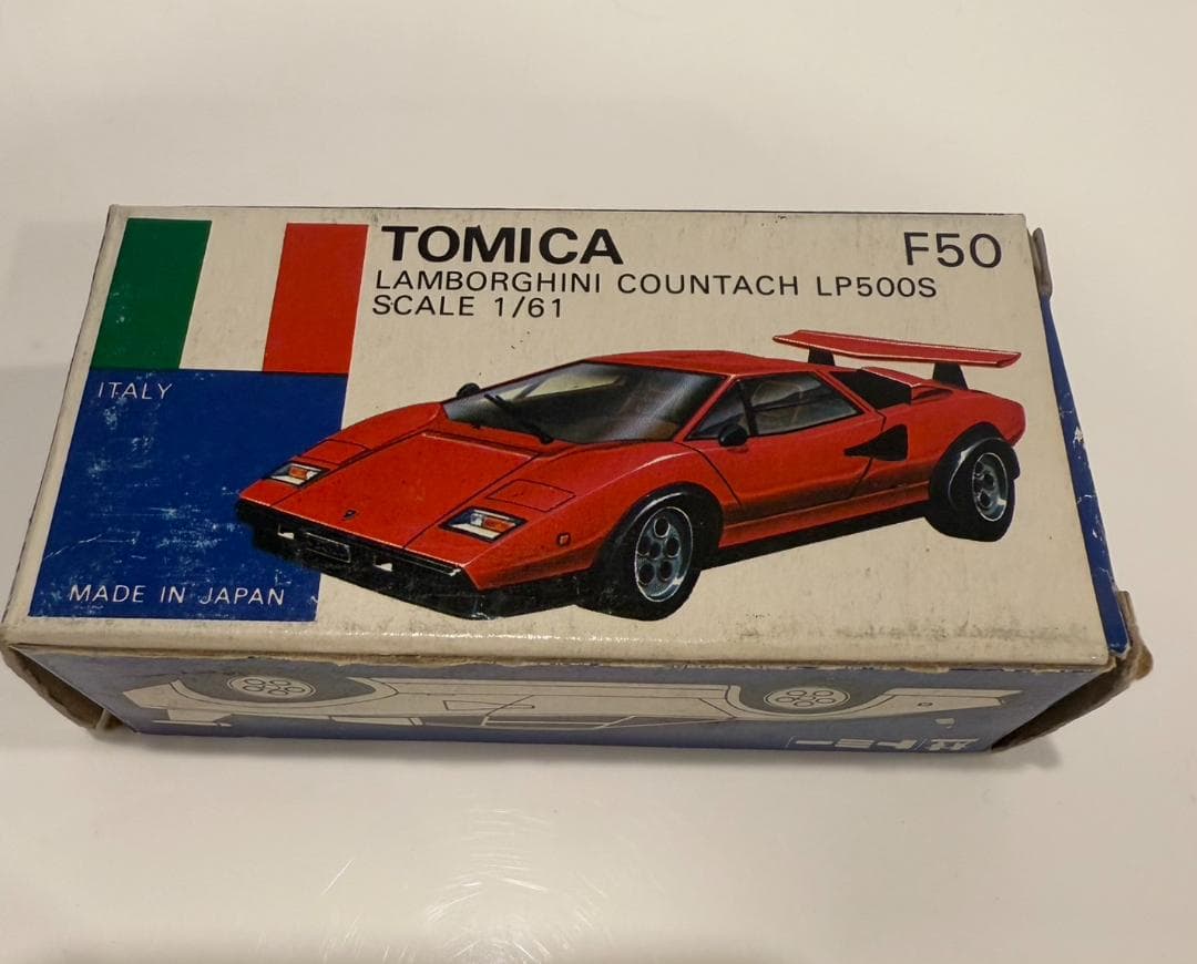 トミカ ランボルギーニ カウンタック LP500S 日本製 青箱 外国車