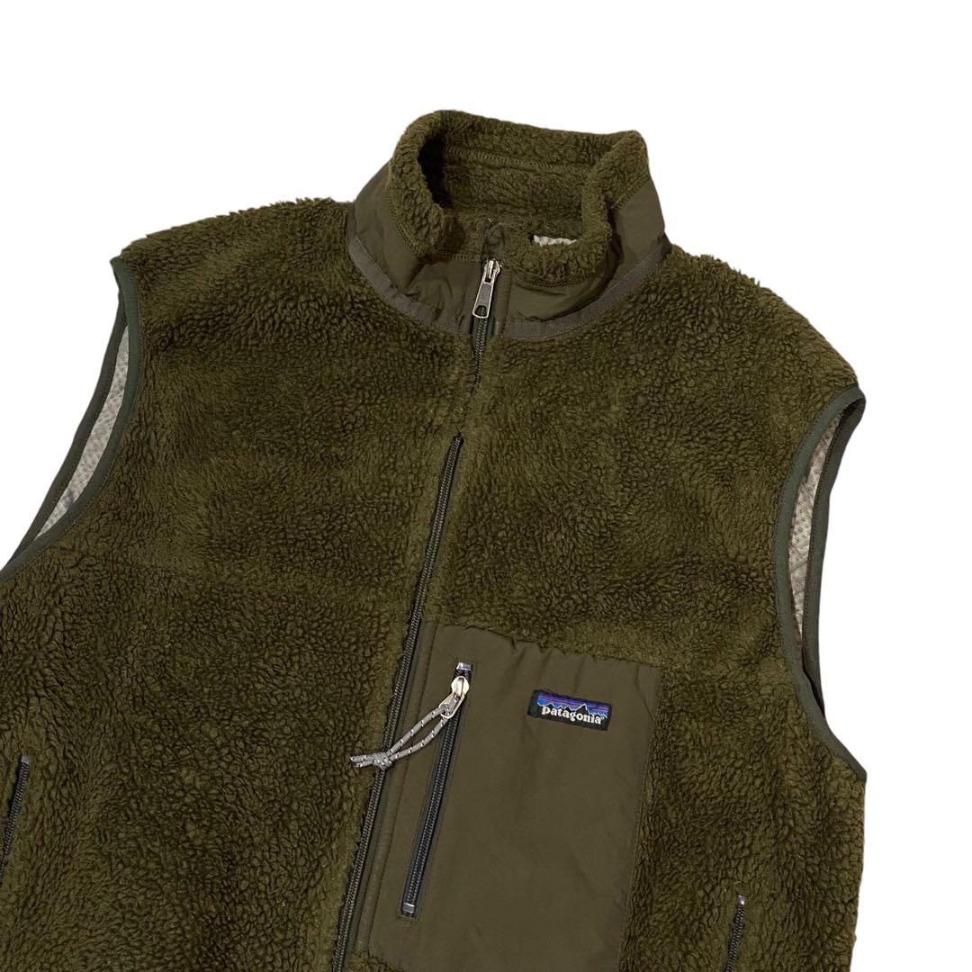 USA製 Patagonia パタゴニア レトロX ベスト オリーブ - メルカリ