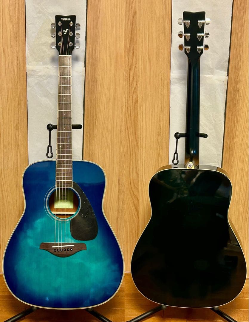 すぐ使える美品 YAMAHA FG-820SB クリーニング・低弦高調整済