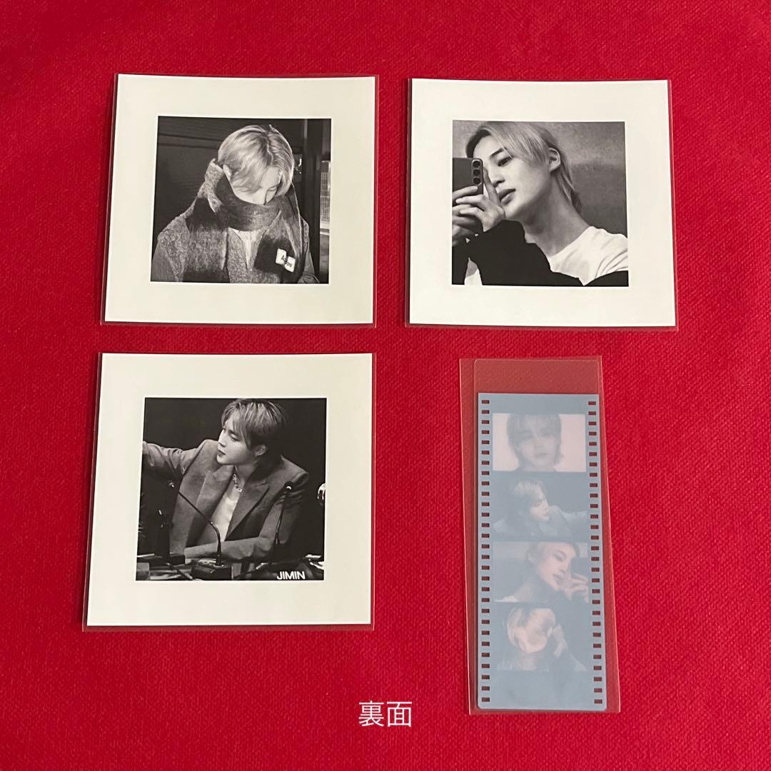 BTS 正方形両面フォト・ブックマーク♡Jimin - メルカリ